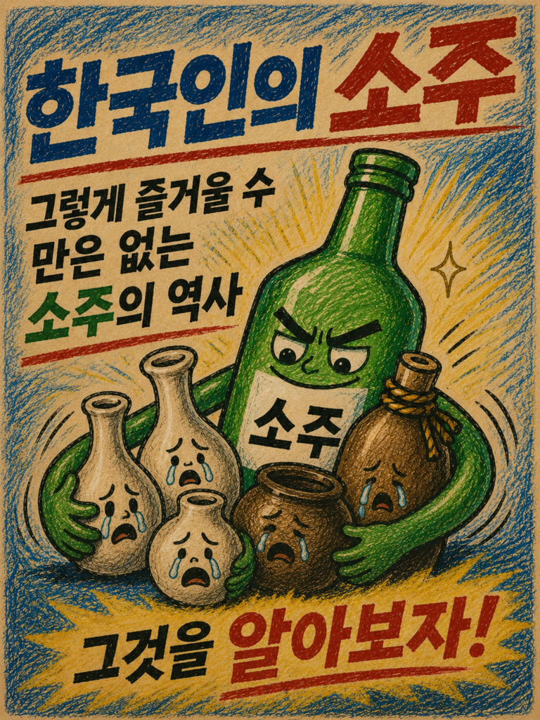 한국인의 술, 소주 그 역사