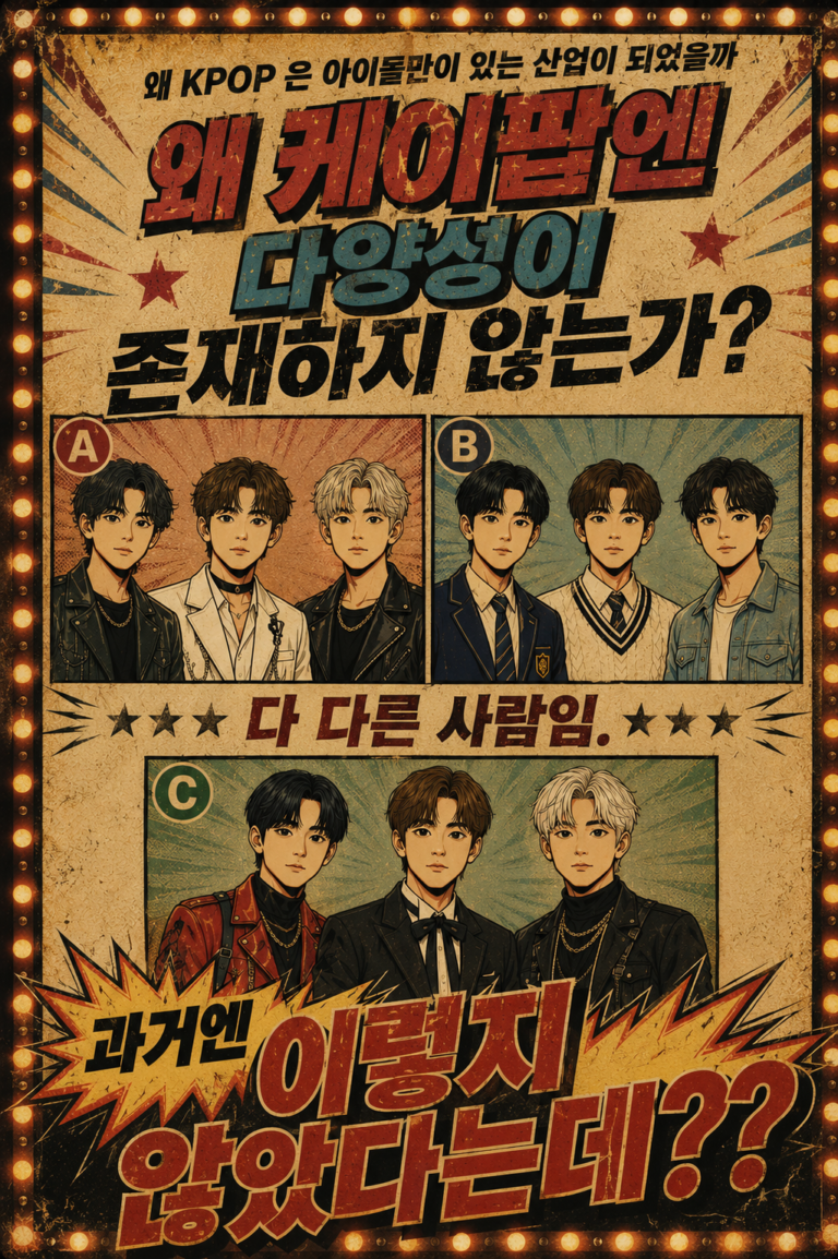 왜 K-Pop은 아이돌 산업이 되었을까?