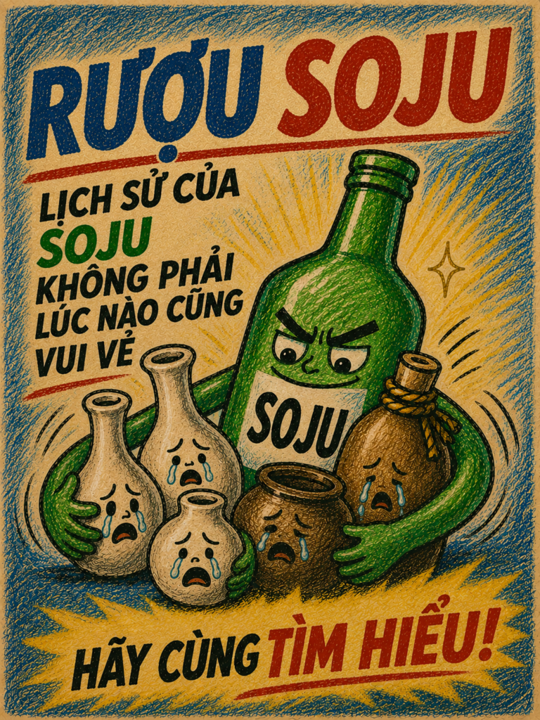 Lịch sử rượu soju Hàn Quốc