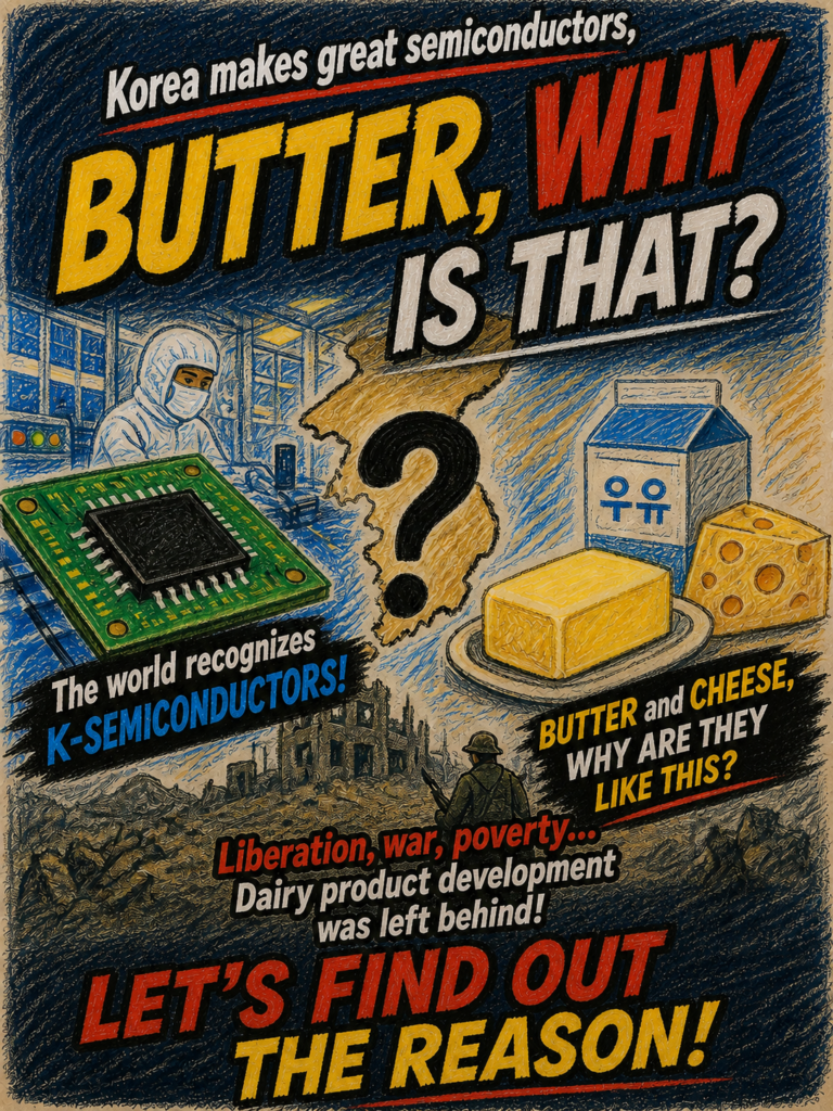 The History of Cheese and Butter in Korea